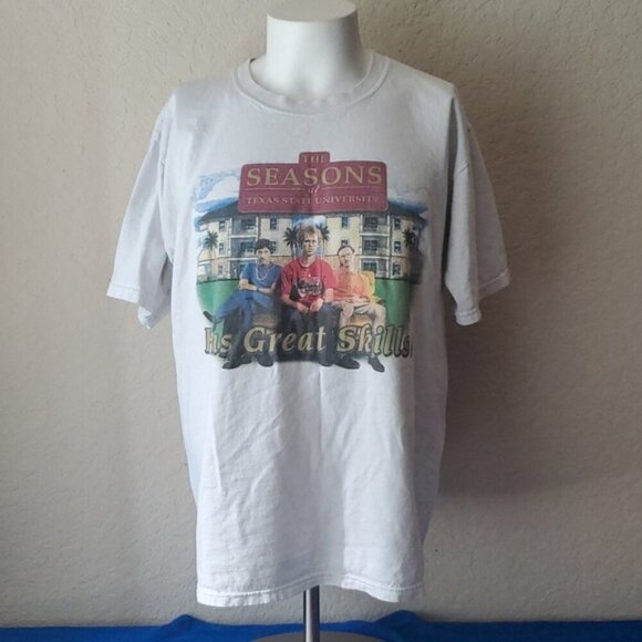 VTG Napoleon Dynamite The Seasons (apartments) L tshirt - Picture 1 of 10
